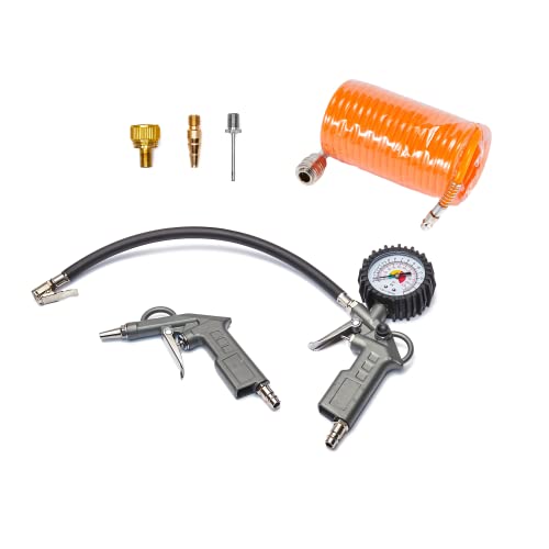 POWER AERO NOVIA Pneumatische Gereedschap Set Luchtcompressor Gereedschap Kit Garage 6 Stks