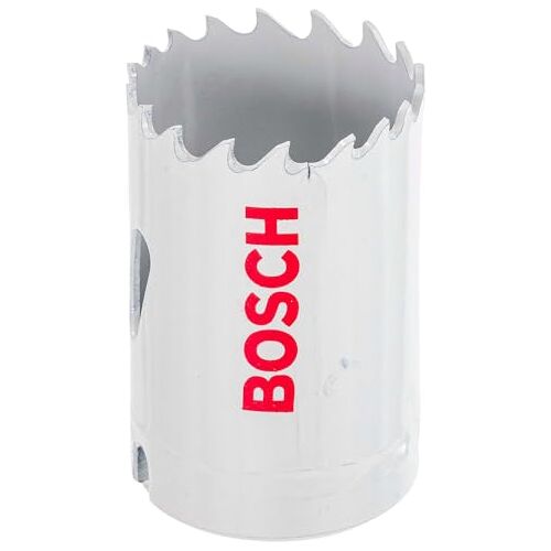 Bosch 2608580396 ringsnijder, HSS, bimetaal, voor standaard adapter, 14 mm, 9/16 inch 33 mm grijs