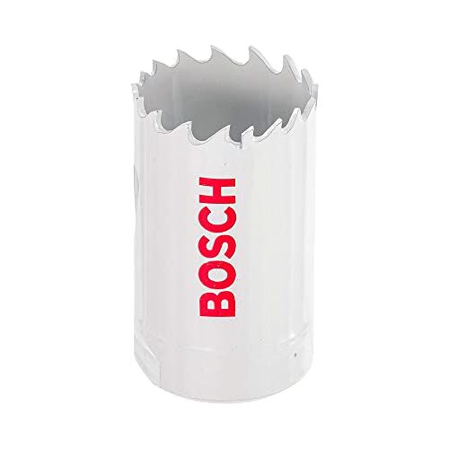 Bosch 2608580396 ringsnijder, HSS, bimetaal, voor standaard adapter, 14 mm, 9/16 inch 30 mm grijs