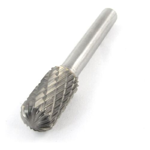 Uxcell 10 mm x 20 mm dubbel gesneden cilinderkop wolfraamcarbide roterende bestand