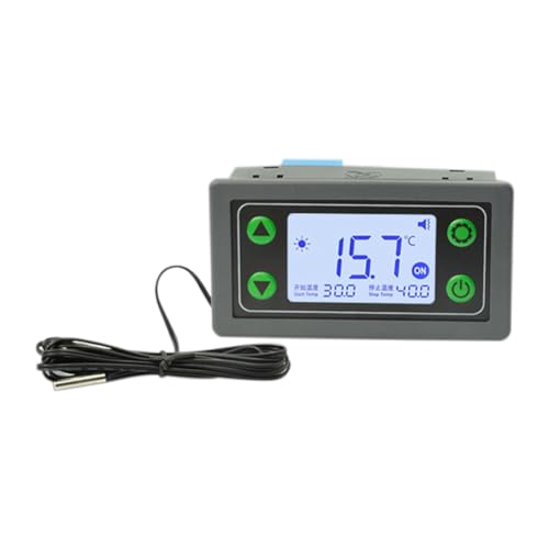 mansH ST30 Thermostaat, temperatuurregelaar, digitaal display, thermostaat, hoge lage temperatuur, alarm