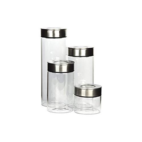 Cofan Fles van borosilicaatglas, inhoud van 550 ml tot 1900 ml, geschikt voor levensmiddelen, voor de opslag van levensmiddelen
