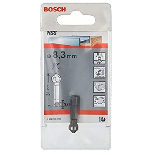 Bosch Pro verzinkboor met 1/4 inch zeskantschacht Zeskantschacht 8,3 mm