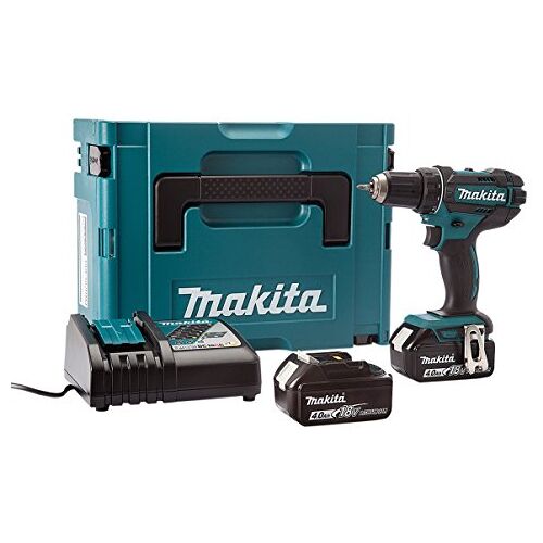 Makita DDF482RMJ Accu-boorschroevendraaier, 2 x 18 V, 4 Ah, Li-Ion + koffer Makpac