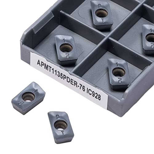 LYMFE Indexeerbaar hardmetalen draaibankgereedschap HM90 APKT1003 IC908 APMT1135 IC928 Externe draaigereedschappen Hardmetalen draaibanksnijder (Size : APMT1135 IC928)