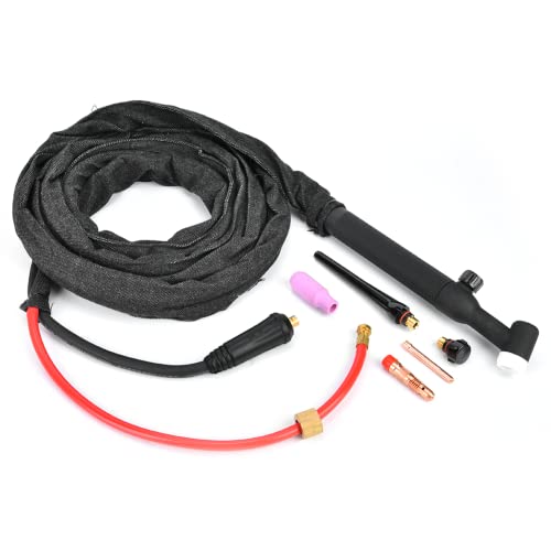 Fudax Luchtgekoeld laspistool, 4 meter kabel WP26V TIG-toorts voor laswerkzaamheden