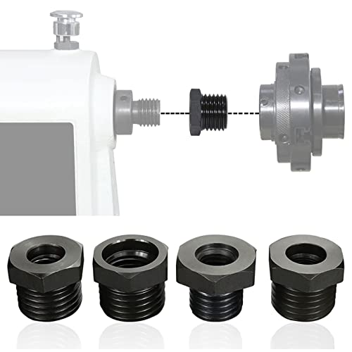 EactEl Houtbewerking Draaibank Adapter, M33x3.5/M18x2.5/1-8TPI/3/4''x16 Houtbewerking Draaibank Chuck Draad Adapter for Houtbewerking Chuck, Houtbewerking Draaibank, Etc. (Size : 1-8TPI to M18x2.5)