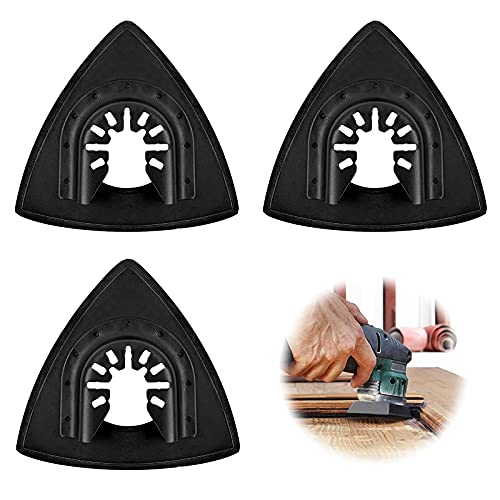 ACSWBRT Multitool Schuurpads Driehoekige Oscillerende Schuurpads Oscillerende Multi-tool Accessoires Schuurpads Accessoires Huishoudelijk Schuurpapier Vaste Pad Professionele Slijp- En Snijgereedschappen