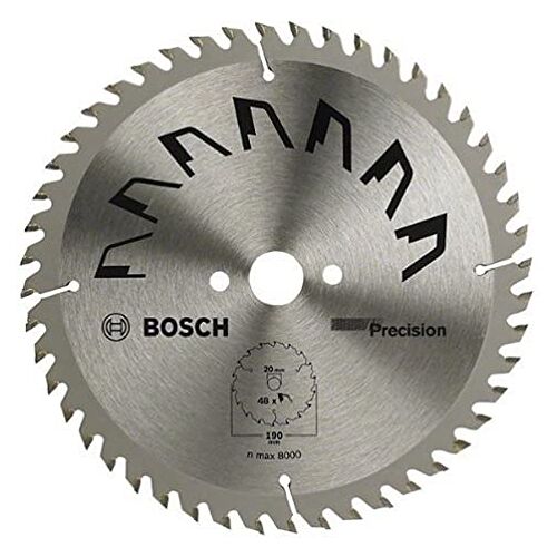 Bosch 1x Cirkelzaagblad Precison (zaagblad voor Hout, Ø 216 x 2.5/1.5 x 30 mm, 48 Tanden, ATB, Accessoires Cirkelzagen)