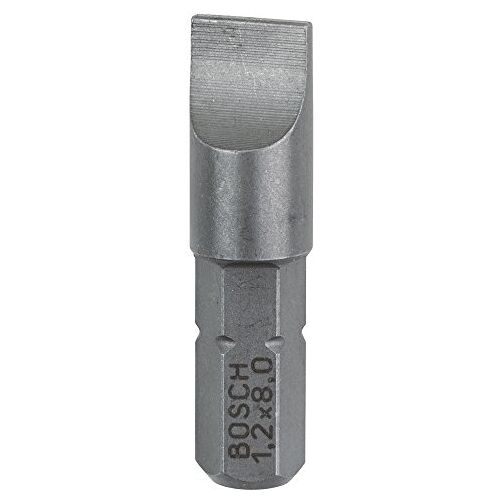 Bosch 2607001457 bits 3 st. LS-bits 0,5 x 4.0 x H 25 mm S1,2 x 8,0 25 mm, 3 Stuk