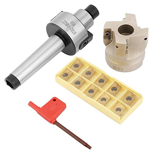 Rockyin Zware CNC Frezen Snijden Kit MT2-FMB22 Gezicht Molen Houder + 400R-50-22 CNC Schuim End Frees + 10 stks APMT1604 CNC Hard Alloy Blade