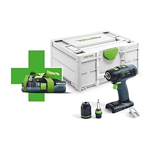 Festool Accuboormachine T18+3 Basic 4,0 Promo