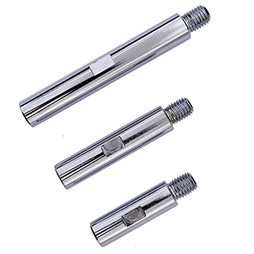 通用 3 STKS Extension Rod M14 As Polijsten Beauty Tool voor 5/8 "-11 Draad Water Grinder Polijsten Machine 125 Haakse Slijper Auto Polijsten Accessoires 75mm 100mm 140mm