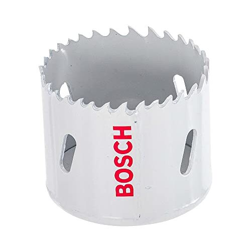 Bosch 2608580396 ringsnijder, HSS, bimetaal, voor standaard adapter, 14 mm, 9/16 inch 54 mm grijs