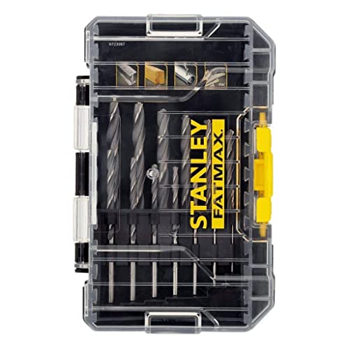 Stanley FatMax STA88553 FatMax 13-delige metaalboorset (in de kleine ToughCase, compatibel met de modulaire opslagsystemen Pro-Stack & T-Stak)