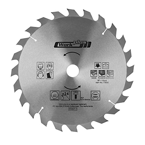 S&S-Shop HM Cirkelzaagblad voor hout en kunststof, grootte naar keuze, zaagblad, cirkelzaagbladen (Ø 315 mm, 36 tanden)