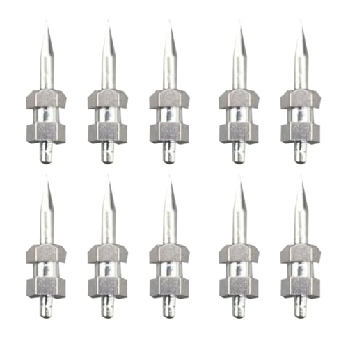 Fzzuzdlap PINS voor vochtmeter vervangende pinnen Pack Set Fit MT Serie Vochtmeter, 10 stuks Kit