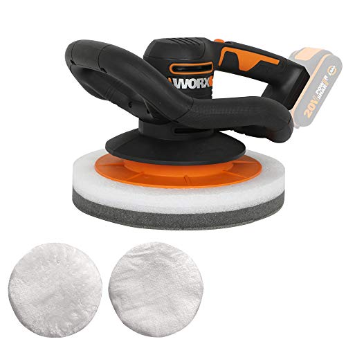 WORX WX856.9 polijstmachine, 20 V, S/Bat