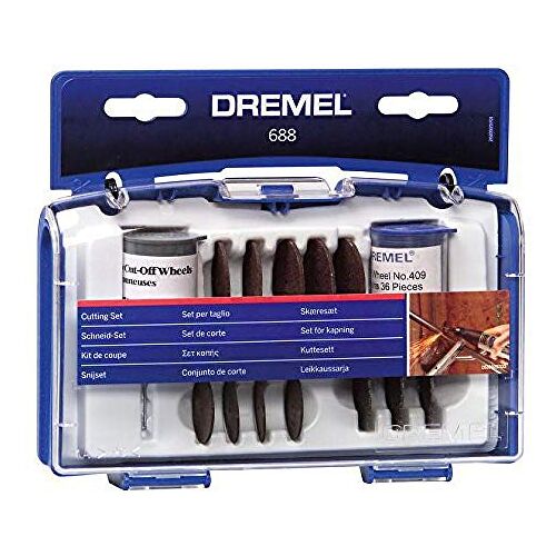 Dremel 688 Snijset Accessoireset voor  Multitool met 68 Snijschijven en 1 Opspandoorn