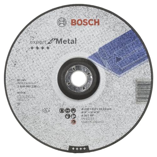 Bosch 2608600228 Metalen slijpschijf met depressief centrum