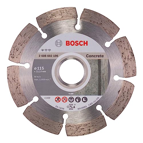 Bosch Diamantdoorslijpschijf Standaard Voor Concrete 115 X 22,23 X 1,6 X 10 Mm