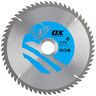 OX Tools OX OX-TCTW Hout Cutting Circular 216/ Teeth ATB Saw Blade, Silver/Blue 60 Teeth ATB 60 theeth Atb