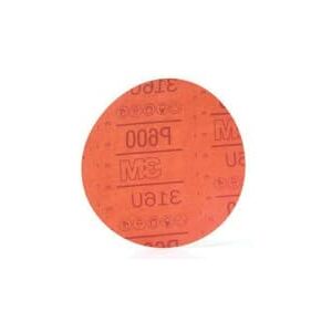 3M Hookit Red Abrasive Sanding Discs, 01189, No Hole, 6 in, 600+ Grade, Pack van 50 Discs, voor Auto Sanding, Primer Sanding, E-Coat Sanding 3M Hookit Red Abrasive Sanding Discs, 01189, No Hole, 6 in, 600+ Grade, Pack van 50 Discs, voor Auto Sanding, Primer Sanding, E-Coat Sanding