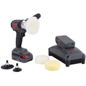 Ingersoll-Rand Ingersoll Rand G4621-K22-EU IQV20 Cordless Polijstmachine/Schuurmachine Set Met 6 Accessoires Zilver/Blauw Krachtige Brushless Motor Langdurige Runtime Ingersoll-Rand Ingersoll Rand G4621-K22-EU IQV20 Cordless Polijstmachine/Schuurmachine Set Met 6 Accessoires Zilver/Blauw Krachtige Brushless Motor Langdurige Runtime