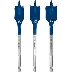 Bosch 3x EXPERT Self Cut Speed speedboorset (voor Zachthout, Spaanplaat, Ø 20,0, 22,0, 25,0 mm, Professional Accessoires Boormachines) Bosch 3x EXPERT Self Cut Speed speedboorset (voor Zachthout, Spaanplaat, Ø 20,0, 22,0, 25,0 mm, Professional Accessoires Boormachines)