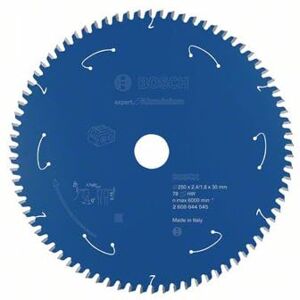 Bosch Professional 1x Cirkelzaagblad Expert for Aluminium (voor aluminium, 254 x 2,4/1,8 x 30 mm, 78 tanden, Accessoire Accu-Cirkelzaag) Bosch Professional 1x Cirkelzaagblad Expert for Aluminium (voor aluminium, 254 x 2,4/1,8 x 30 mm, 78 tanden, Accessoire Accu-Cirkelzaag)
