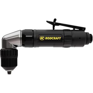 Rodcraft RC4660 Persluchtboormachine, toerental 1400 omw/min, 300 watt vermogen, tot 10 mm, 90° gehoekte boorkop Rodcraft RC4660 Persluchtboormachine, toerental 1400 omw/min, 300 watt vermogen, tot 10 mm, 90° gehoekte boorkop