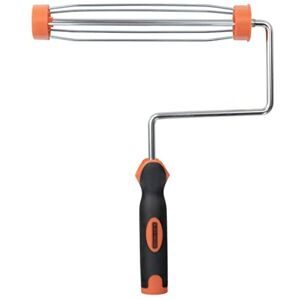 Black & Decker 22,5 cm verfroller frame, stevig aluminium handvat, compatibel met verlengstangen Black & Decker 22,5 cm verfroller frame, stevig aluminium handvat, compatibel met verlengstangen
