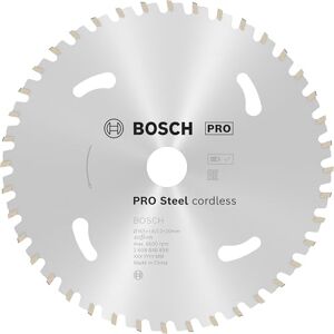 Bosch 1x PRO Steel cordless cirkelzaagblad voor droge handzagen (voor Staal, Ø mm, Professional Accessoires Snoerloze handdroogzaagmachine) Bosch 1x PRO Steel cordless cirkelzaagblad voor droge handzagen (voor Staal, Ø mm, Professional Accessoires Snoerloze handdroogzaagmachine)