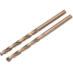 Draper 2 stuks Expert HSSE M35 kobaltboor, 3,0 mm x 61 mm 08903 voor gelegeerd staal, titaniumlegeringen, roestvrij staal, gehard staal, gietijzer en koolstofstaal Draper 2 stuks Expert HSSE M35 kobaltboor, 3,0 mm x 61 mm 08903 voor gelegeerd staal, titaniumlegeringen, roestvrij staal, gehard staal, gietijzer en koolstofstaal