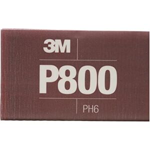 3M Hookit Flexibel Schurend Handblad 270J, 34340, P800, 5.5" x 6.8", 25 vellen per karton 3M Hookit Flexibel Schurend Handblad 270J, 34340, P800, 5.5" x 6.8", 25 vellen per karton