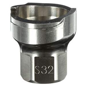 3M PPS 2.0 Spuitpistooladapter #S32, 26136, 18 mm vrouwelijk, 1,5 mm draad, verbindt geselecteerde Sagola verfpistolen met PPS 2.0 verfspuitsysteem, 1 verpakking 3M PPS 2.0 Spuitpistooladapter #S32, 26136, 18 mm vrouwelijk, 1,5 mm draad, verbindt geselecteerde Sagola verfpistolen met PPS 2.0 verfspuitsysteem, 1 verpakking