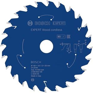 Bosch 1x EXPERT Wood cordless-Cirkelzaagblad voor handcirkelzaag (voor Zachthout, Hardhout, Ø mm, Professional Accessoires Snoerloze handcirkelzagen) Bosch 1x EXPERT Wood cordless-Cirkelzaagblad voor handcirkelzaag (voor Zachthout, Hardhout, Ø mm, Professional Accessoires Snoerloze handcirkelzagen)
