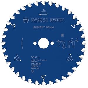 Bosch 1x EXPERT Wood corded cirkelzaagblad voor handcirkelzaag (voor Zachthout, Hardhout, Ø mm, Professional Accessoires Handcirkelzagen met snoer) Bosch 1x EXPERT Wood corded cirkelzaagblad voor handcirkelzaag (voor Zachthout, Hardhout, Ø mm, Professional Accessoires Handcirkelzagen met snoer)