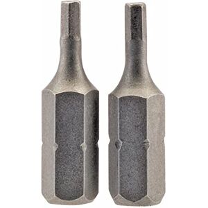 Draper 63961 2,5 mm 1/4" hex. Zeshoekige invoegbit 25mm lang x 2 Draper 63961 2,5 mm 1/4" hex. Zeshoekige invoegbit 25mm lang x 2