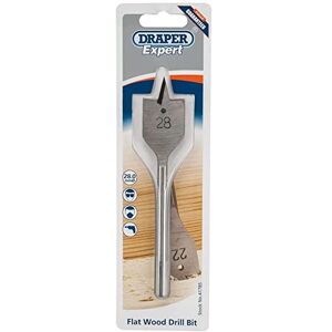 Draper 41785 Expert platte houtboor, 28,0 mm Ø, blauw (verpakking kan variëren) Draper 41785 Expert platte houtboor, 28,0 mm Ø, blauw (verpakking kan variëren)