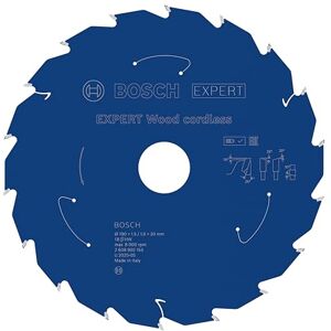 Bosch 1x EXPERT Wood cordless-Cirkelzaagblad voor handcirkelzaag (voor Zachthout, Hardhout, Ø mm, Professional Accessoires Snoerloze handcirkelzagen) Bosch 1x EXPERT Wood cordless-Cirkelzaagblad voor handcirkelzaag (voor Zachthout, Hardhout, Ø mm, Professional Accessoires Snoerloze handcirkelzagen)