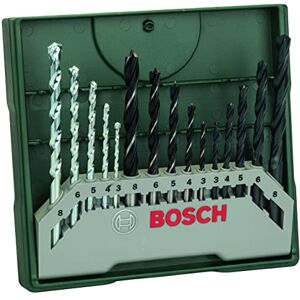 Bosch 15-delige Mini-X-Line-boorset (voor hout, metselwerk en metaal, accessoires boormachine) Bosch 15-delige Mini-X-Line-boorset (voor hout, metselwerk en metaal, accessoires boormachine)