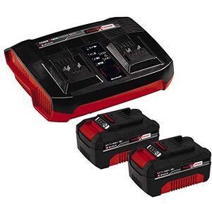 Einhell Origineel Starterkit 2x 4,0 Ah accu's en Twincharger Power X-Change (Li-Ion, 18 V, 75 min oplaadtijd, geschikt voor alle Power X-Change apparaten) Einhell Origineel Starterkit 2x 4,0 Ah accu's en Twincharger Power X-Change (Li-Ion, 18 V, 75 min oplaadtijd, geschikt voor alle Power X-Change apparaten)