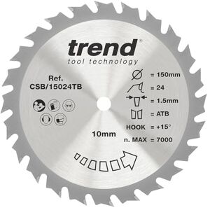 Trend CSB/15024TB Craft Pro Dunne Kerf TCT Zaagblad - Cirkelzaagblad Trend CSB/15024TB Craft Pro Dunne Kerf TCT Zaagblad - Cirkelzaagblad