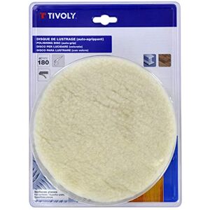 Tivoly XT10152015056 katoenen schijf, gepolijst, zelfklevend Ø 180 mm, wit Tivoly XT10152015056 katoenen schijf, gepolijst, zelfklevend Ø 180 mm, wit