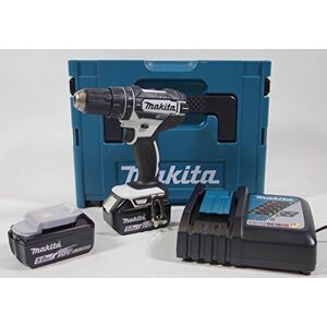 Makita DHP482RTWJ klopboormachine + 2 Li-ion accu's, 18 V, 5 Ah + Makpac-doos Makita DHP482RTWJ klopboormachine + 2 Li-ion accu's, 18 V, 5 Ah + Makpac-doos