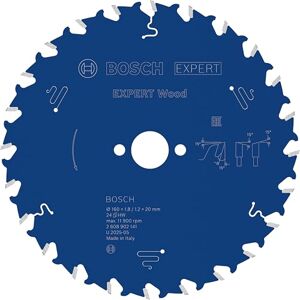 Bosch 1x EXPERT Wood corded cirkelzaagblad voor handcirkelzaag (voor Zachthout, Hardhout, Ø mm, Professional Accessoires Handcirkelzagen met snoer) Bosch 1x EXPERT Wood corded cirkelzaagblad voor handcirkelzaag (voor Zachthout, Hardhout, Ø mm, Professional Accessoires Handcirkelzagen met snoer)