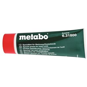 Metabo Speciaal vet voor gereedschapshouders – 631800000 – voor het insteken van hamerboren, beitels en adapters – geschikt voor SDS-plus en SDS-max Metabo Speciaal vet voor gereedschapshouders – 631800000 – voor het insteken van hamerboren, beitels en adapters – geschikt voor SDS-plus en SDS-max