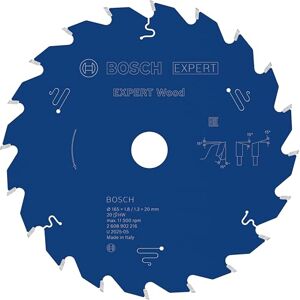 Bosch 1x EXPERT Wood corded cirkelzaagblad voor handcirkelzaag (voor Zachthout, Hardhout, Ø mm, Professional Accessoires Handcirkelzagen met snoer) Bosch 1x EXPERT Wood corded cirkelzaagblad voor handcirkelzaag (voor Zachthout, Hardhout, Ø mm, Professional Accessoires Handcirkelzagen met snoer)
