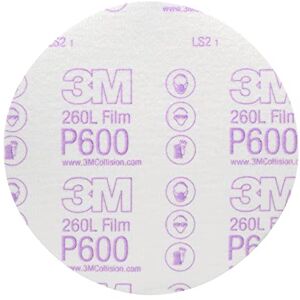 3M 00971 Hookit 6" P600 Grit Afwerking Film Disc 3M 00971 Hookit 6" P600 Grit Afwerking Film Disc